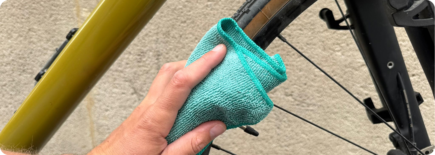 Laver le vélo avant la location